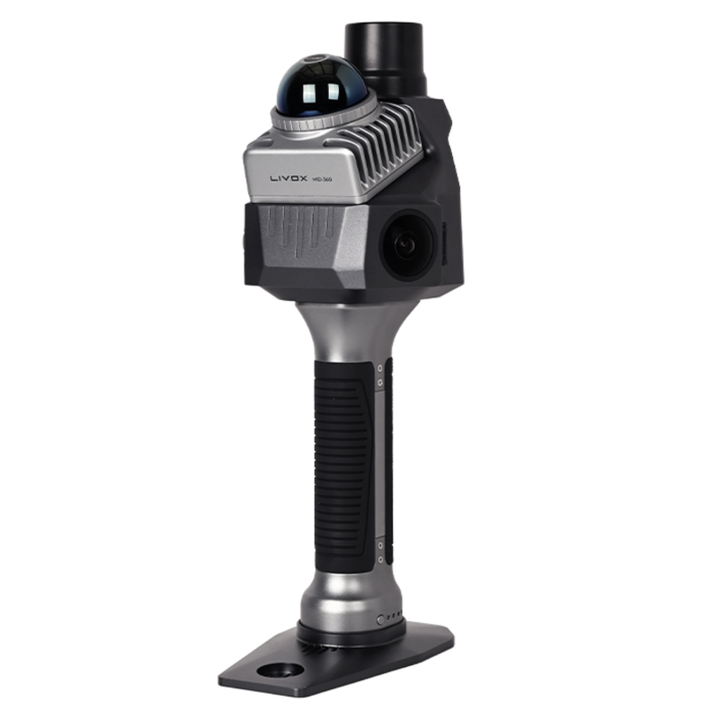 El Cygnus Lite es un escáner LiDAR portátil con tecnología SLAM + GNSS RTK, capaz de capturar hasta 200,000 pts/s